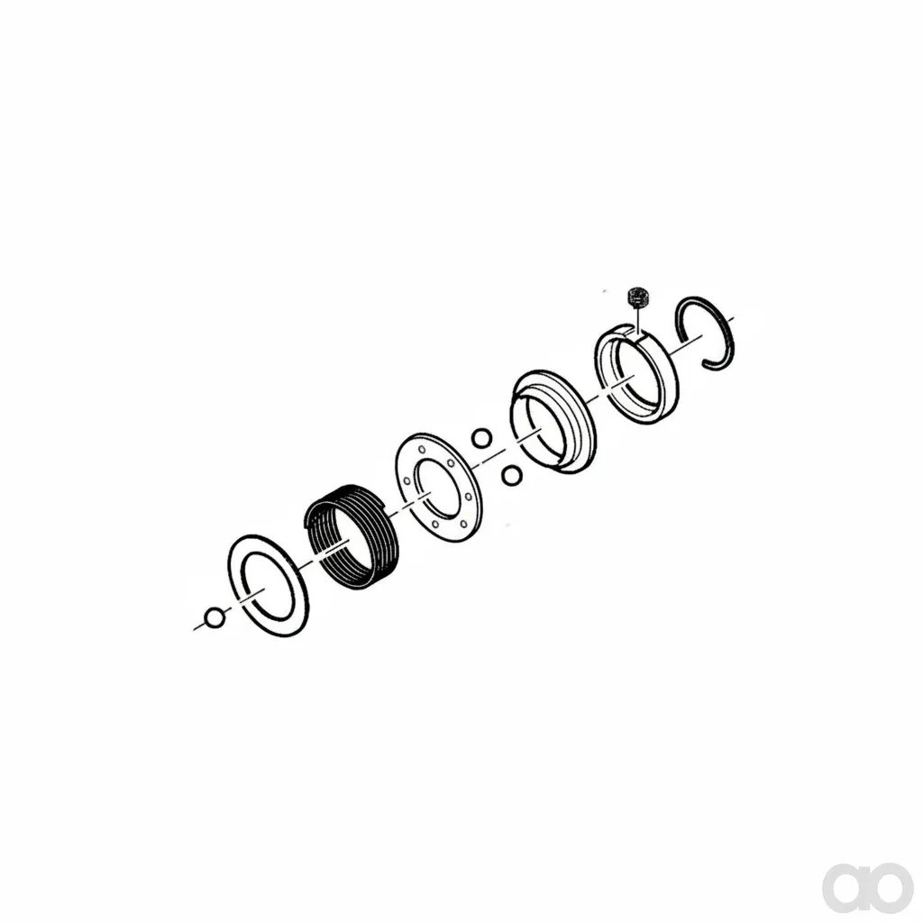 John Deere - AM133973 - Driveshaft Auto Lock Repair Kit
