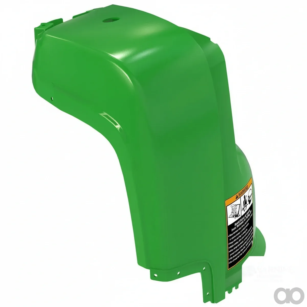 John Deere - AM146233 - Hood Front Fender with Label, Right Side
