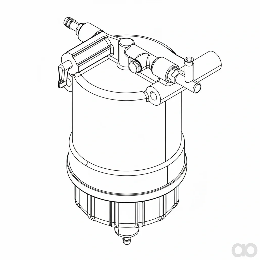 John Deere - AM879740 - Fuel Filter Assembly