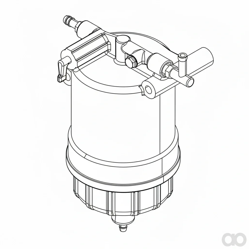 John Deere - AM880173 - Fuel Filter Assembly