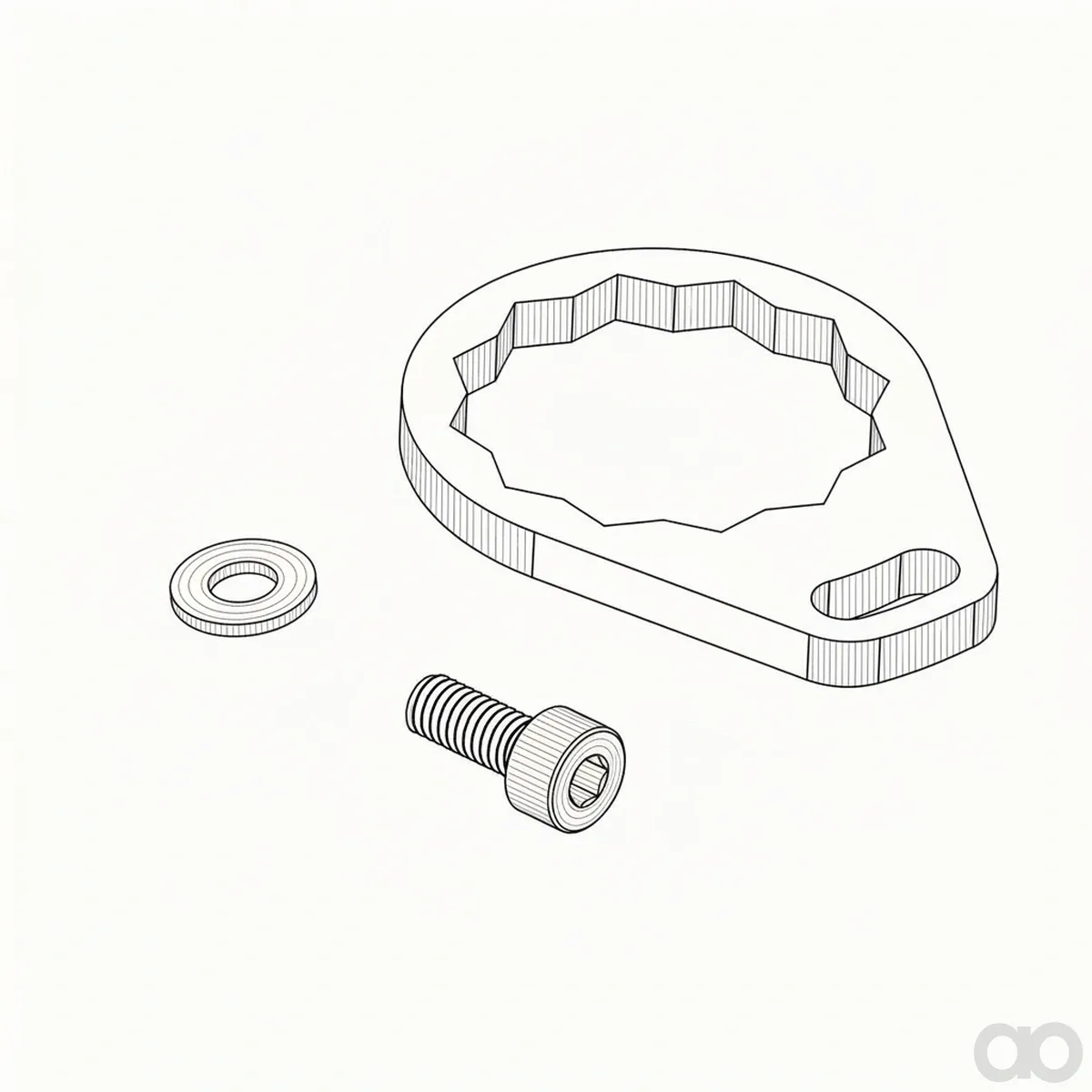 John Deere - AXE84169 - Lock Kit