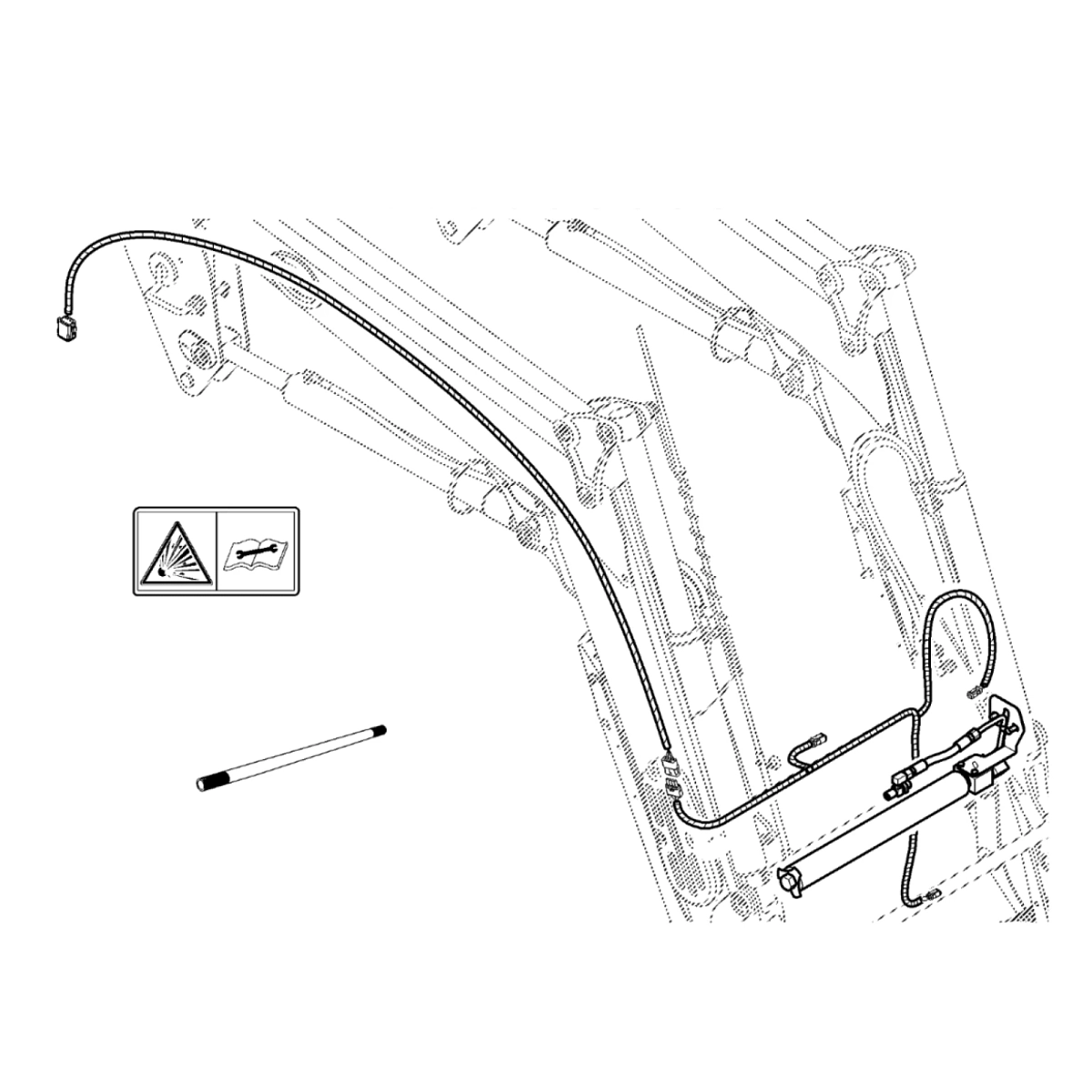 John Deere - BCC10264 - Hydraulic Accumulator