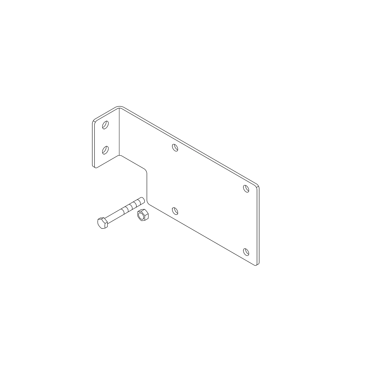John Deere - BPF10939 - John Deere Application Controller Mounting Bracket Kit