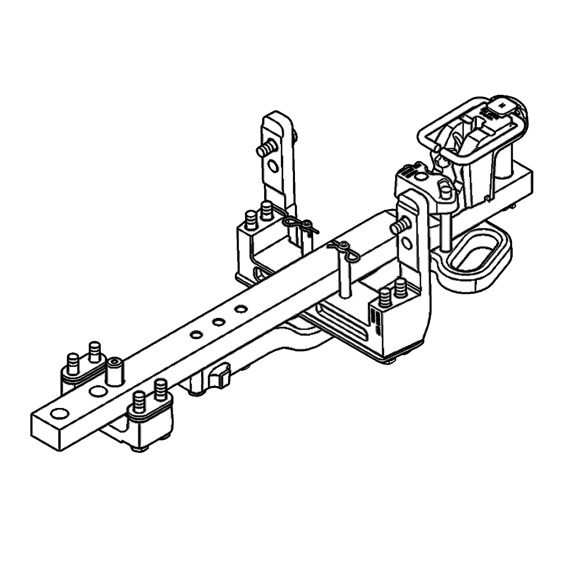 John Deere - BRE10211 - Drawbar Rear Implement, Category 3