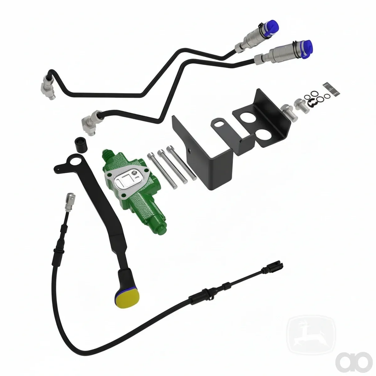 John Deere - BSJ10002 - 2nd Rear SCV Kit with Detent Float and Lever Control