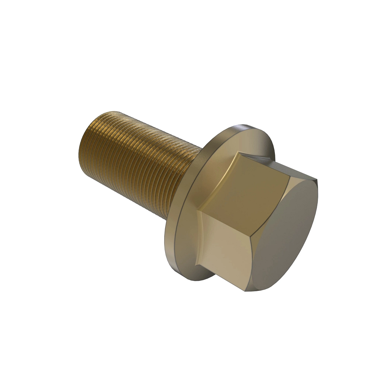 John Deere - CQ16952 - Hexagonal Head Flanged Screw, M10 X 28.5