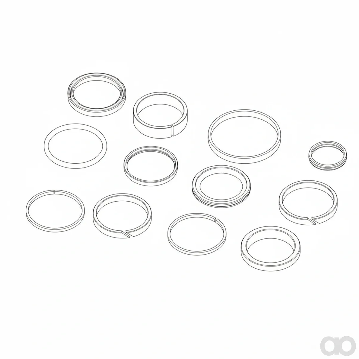 John Deere - DC222864 - Seal Kit