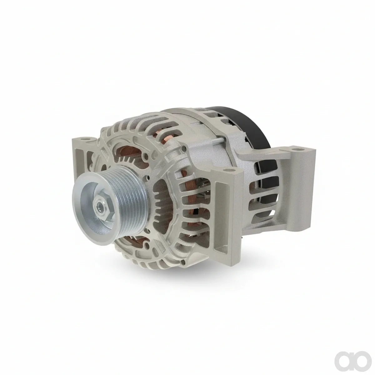 John Deere - DZ117723 - Internal Fan Alternator, 14 Volts, 250 Amp