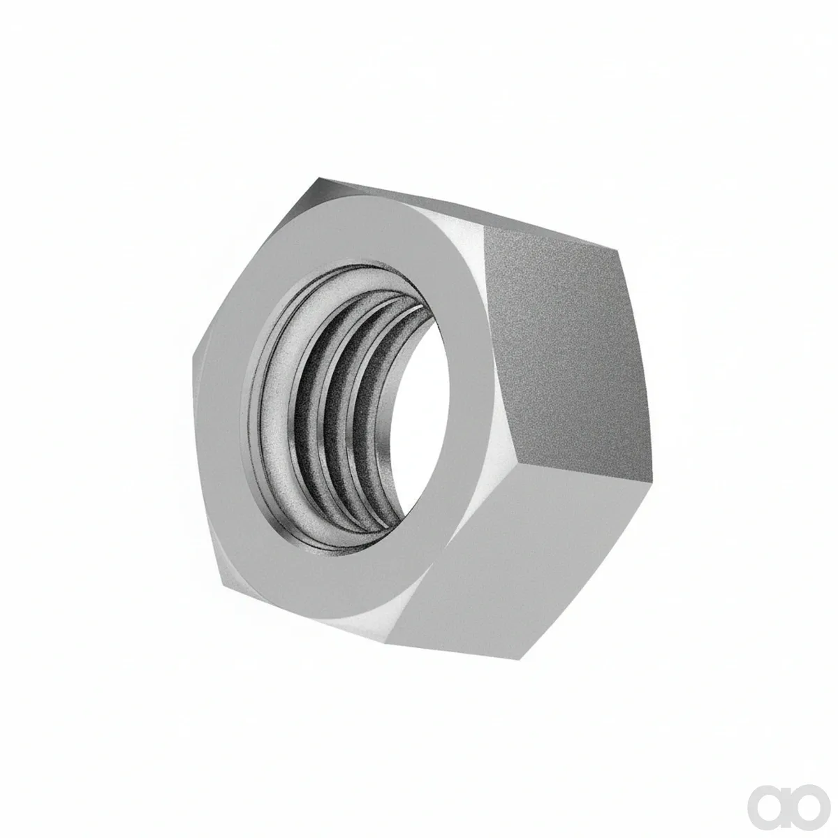 John Deere - E45229 - Hexagonal Lock Nut, 1/4"