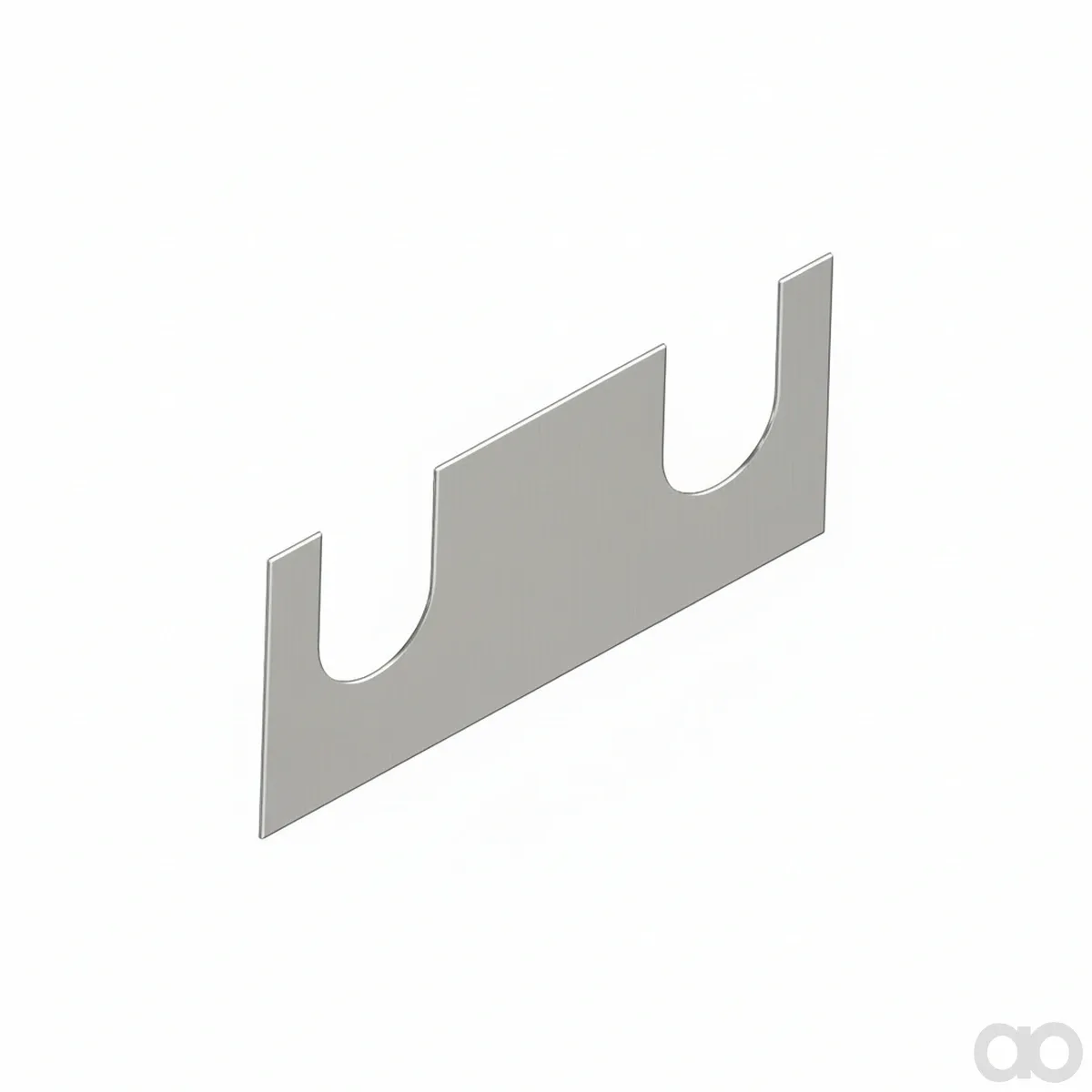 John Deere - E59937 - Rectangular 2-Slots Shim
