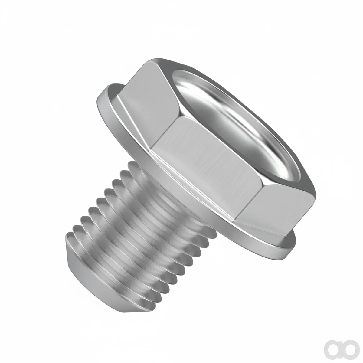 John Deere - H174464 - Hexagonal Head Flanged Screw, 4.826 X 6.350 mm (0.190" X 1/4")
