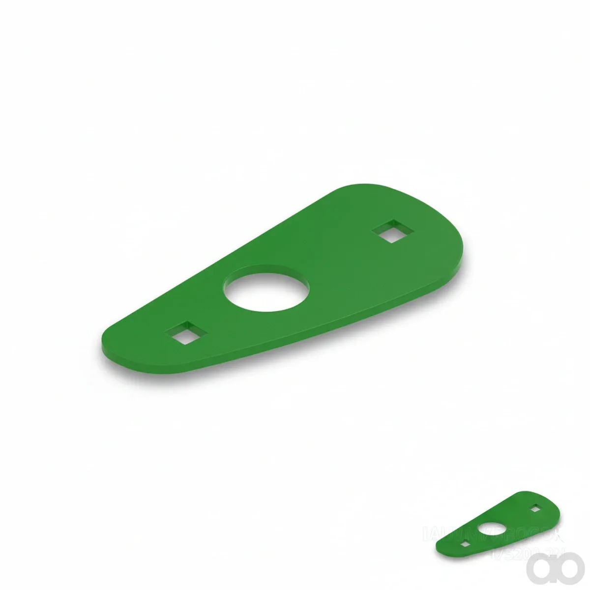 John Deere - H176396 - LH Shield Latch Spacer