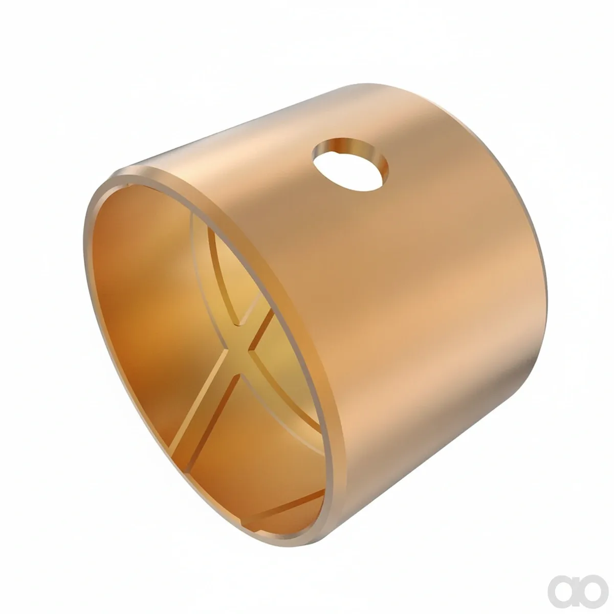 John Deere - H201736 - Cylindrical Alloy Bushing with Hole