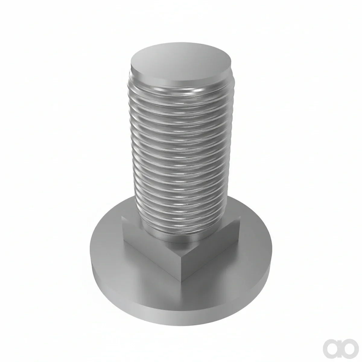John Deere - H218025 - Round Head Square Neck Bolt, M8 X 20