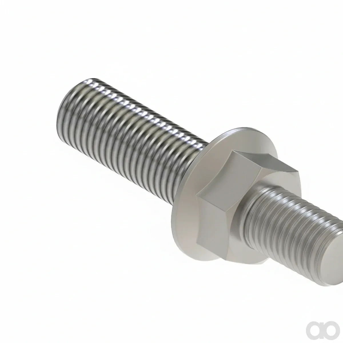 John Deere - HXE23802 - Hexagonal Head Flanged Screw, M6 X 20