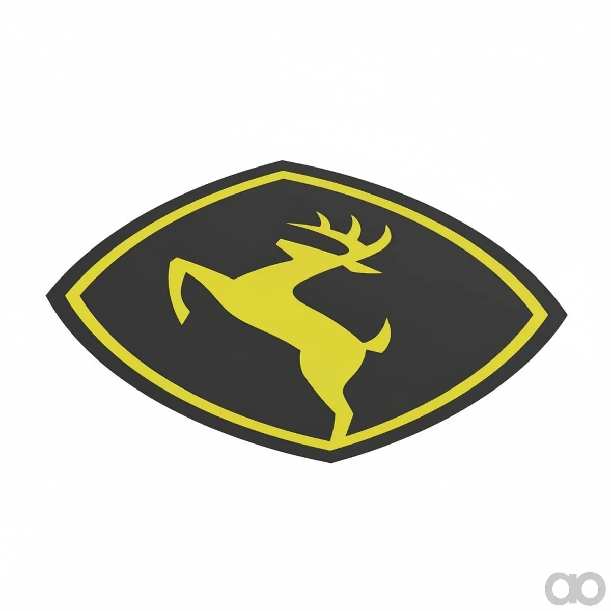 John Deere - JD5706 - Leaping Deer Trademark Label
