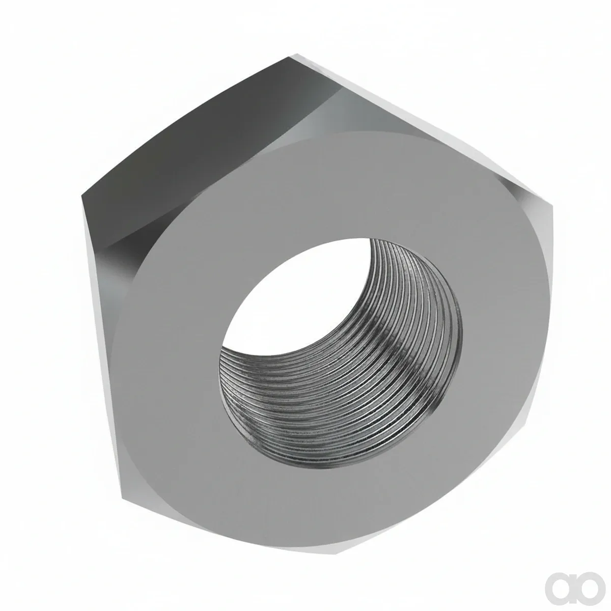 John Deere - K40003 - Hexagonal Lock Nut, 3/8"