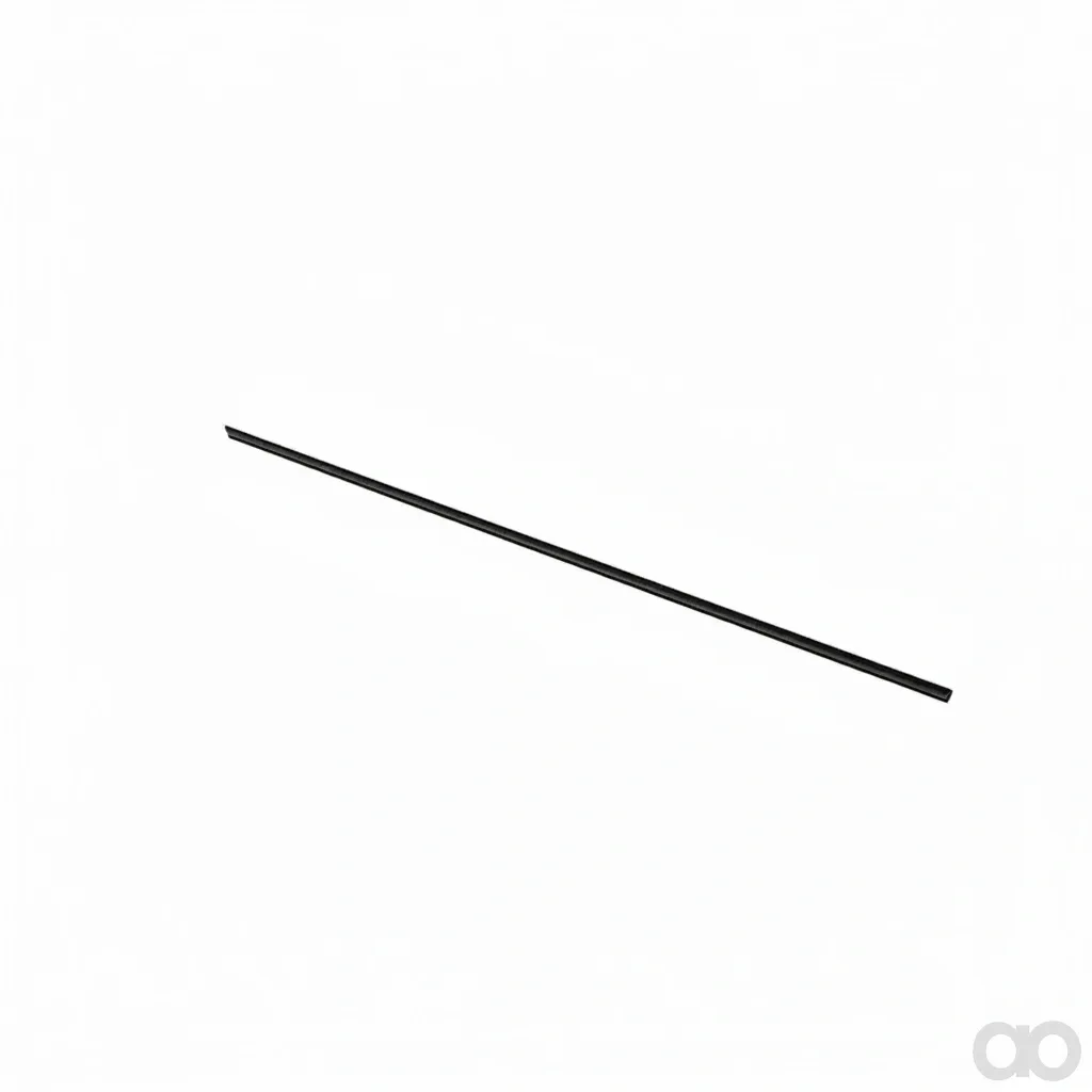John Deere - L211610 - Front Hood Rubber Sealing Weatherstrip