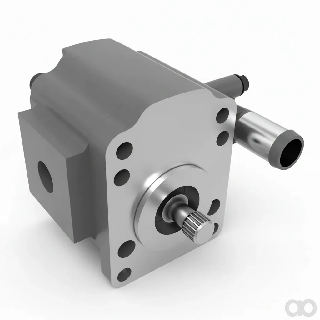 John Deere - LVA11451 - Power Steering Hydraulic External Gear Pump