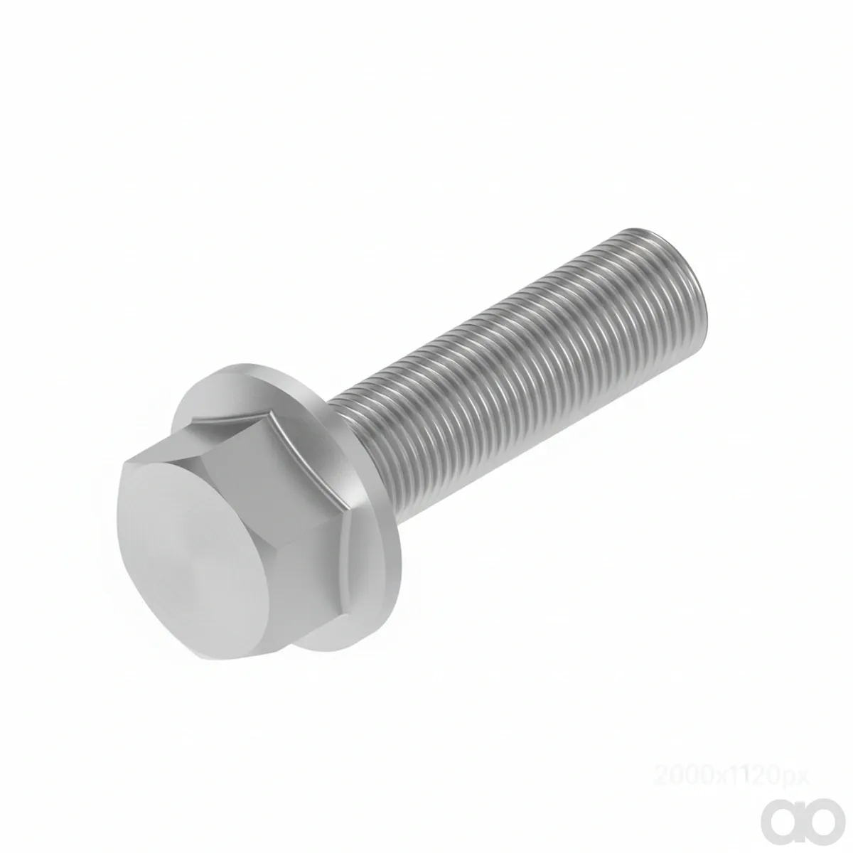 John Deere - LVU23034 - Hexagonal Head Flanged Screw, M6 X 25