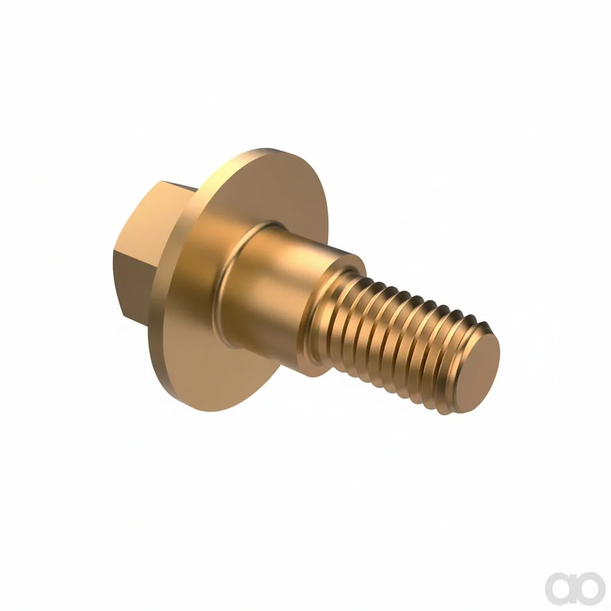 John Deere - LVU29176 - Hexagonal Head Flanged Screw, M6 X 16