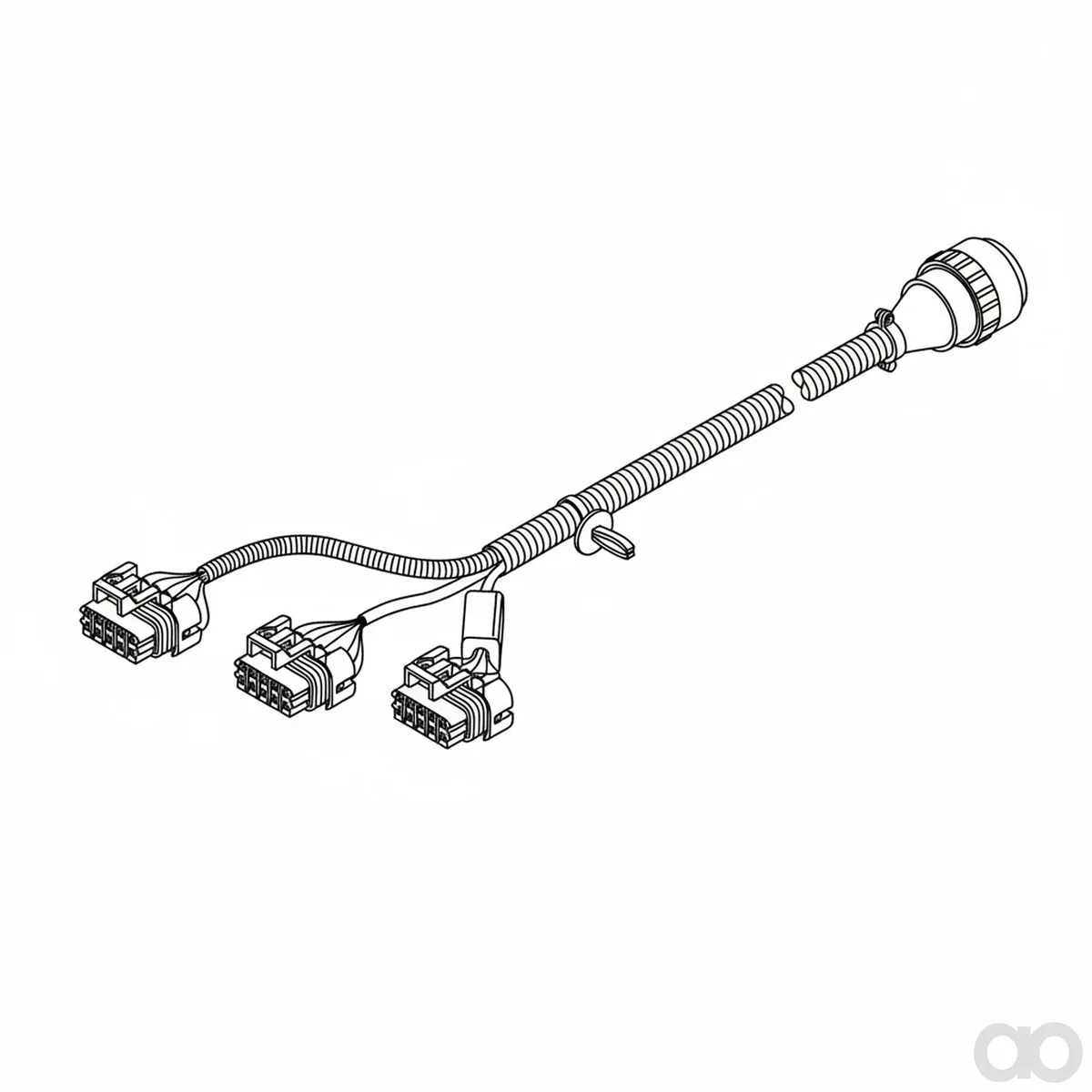 John Deere - PF90686 - GreenStar™ Bulkhead Wiring Harness Kit