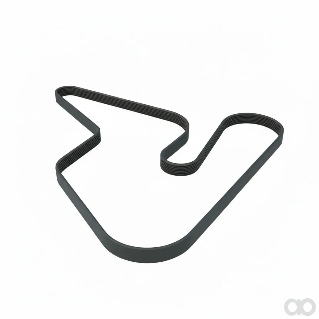 John Deere - R500385 - PK Section V-Belt, Effective Length 2500 mm (98 inch)