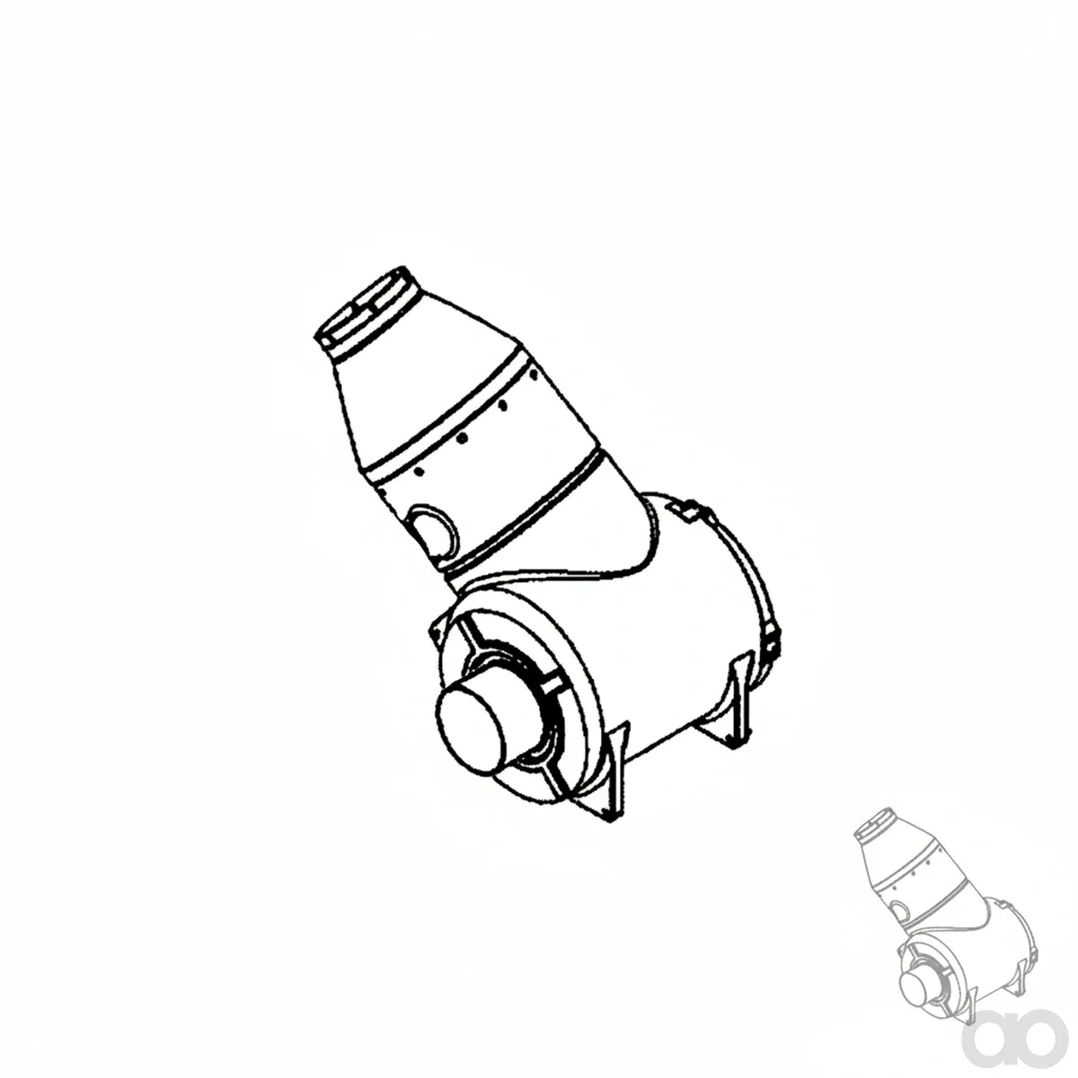 John Deere - RE169516 - Air Cleaner Assembly