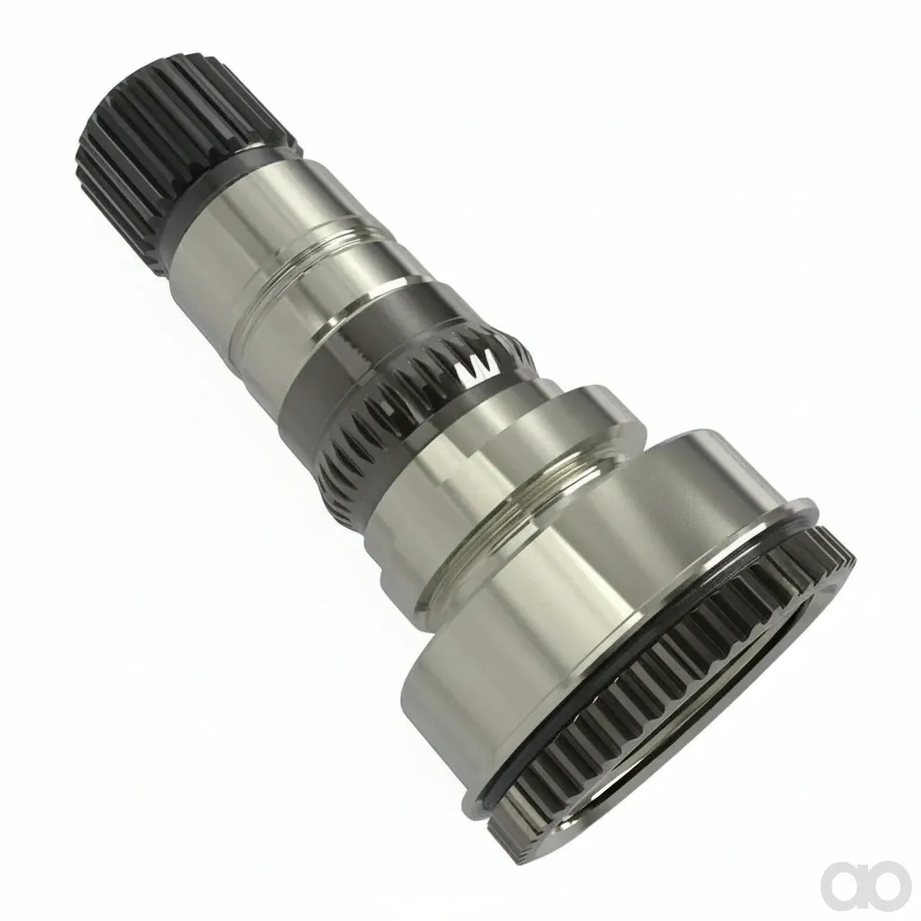 John Deere - RE222632 - Transmission Oil Pump Input Shaft with Bushing, 3 Disk Type