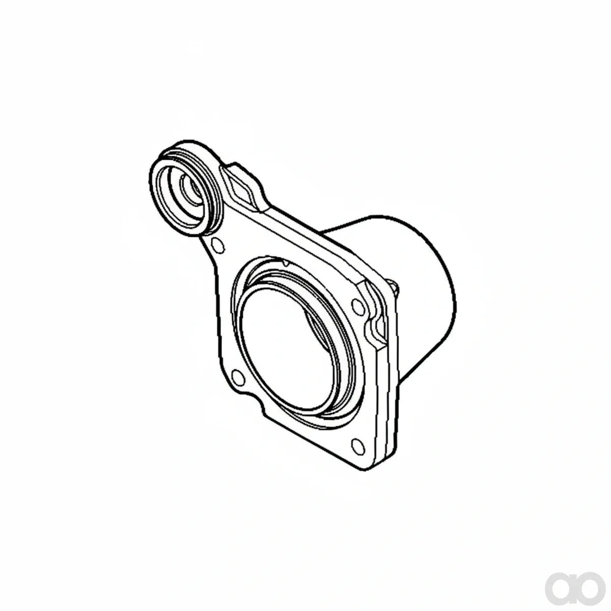 John Deere - RE246617 - PTO Bearing Housing without Bearing