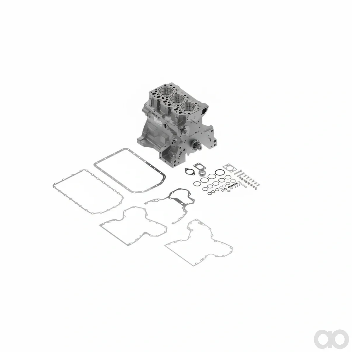John Deere - RE538002 - Short Block Assembly
