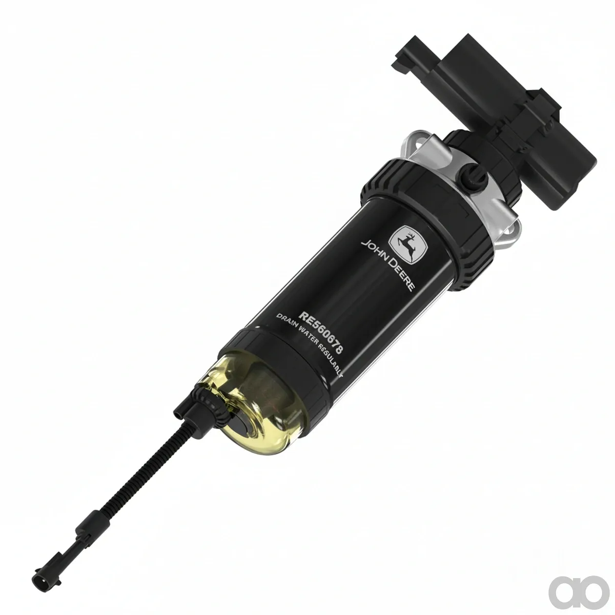 John Deere - RE560678 - Primary Fuel Filter Assembly with Water In Fuel Sensor