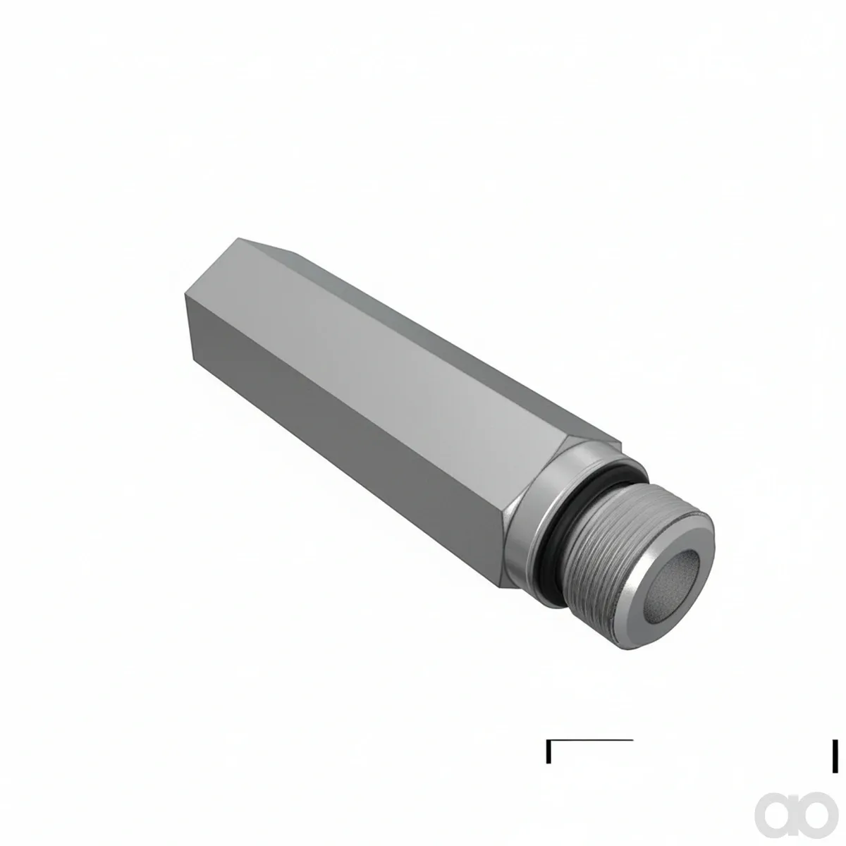 John Deere - RE569946 - Straight Adapter Fitting
