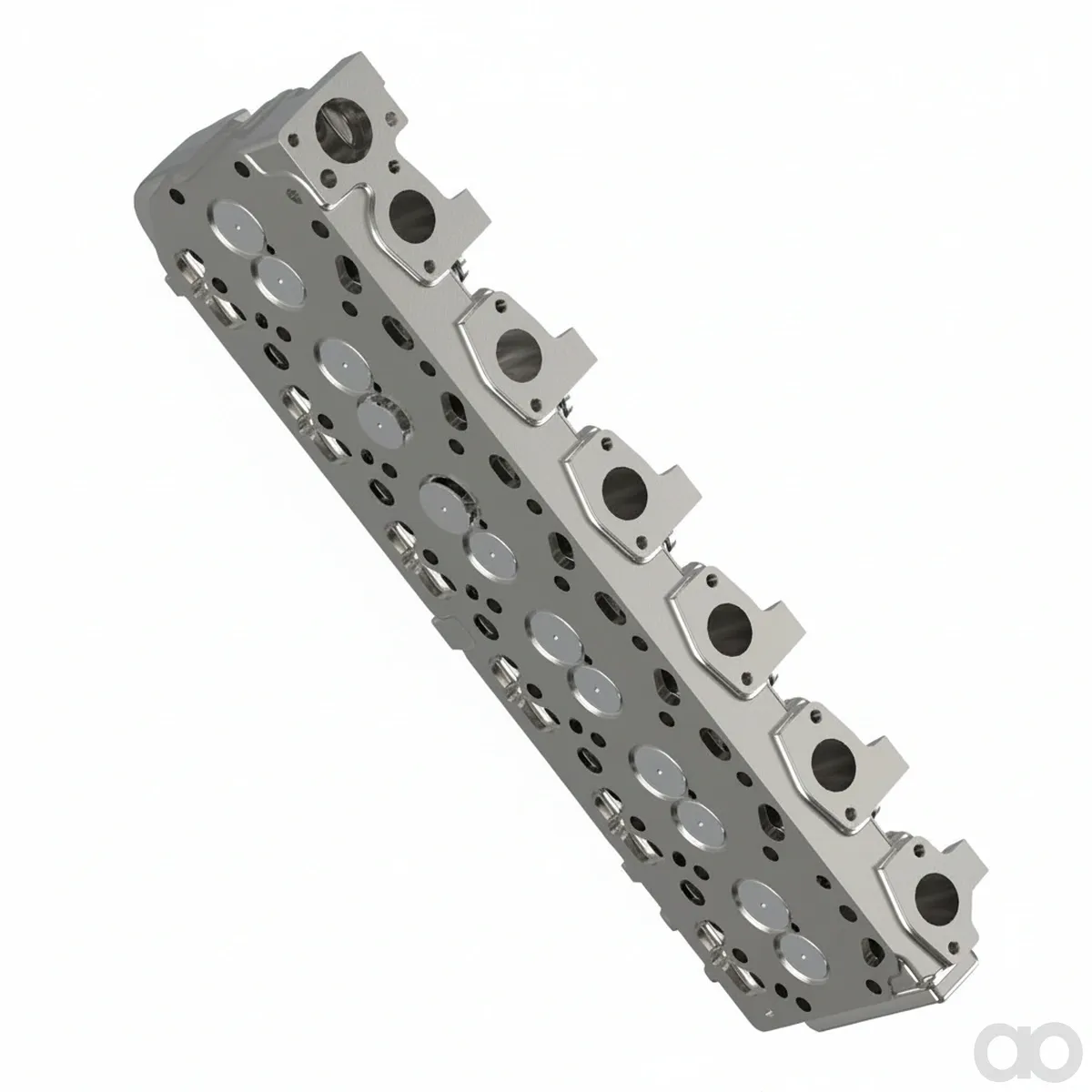 John Deere - RE57489 - Cylinder Head with Valves