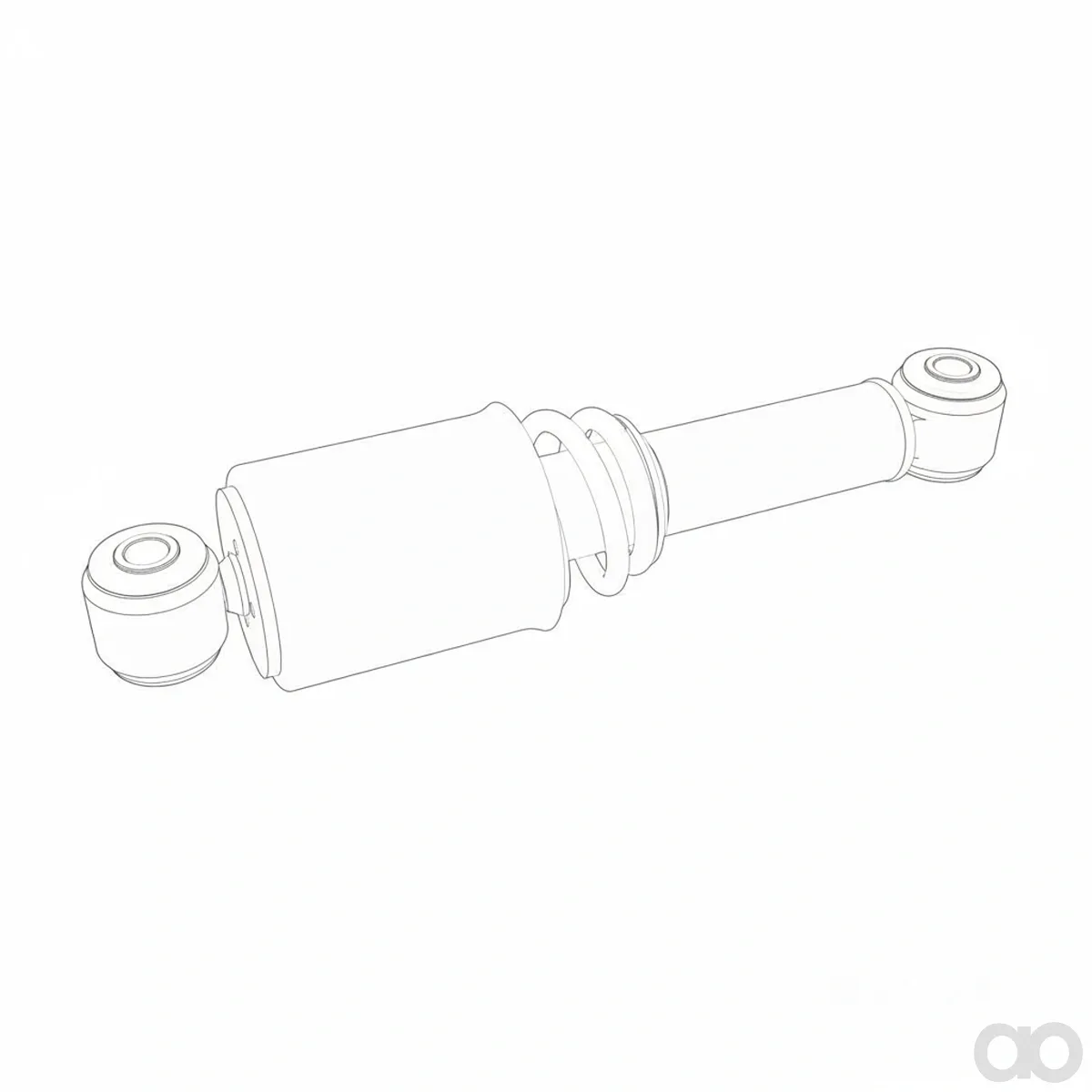 John Deere - RE594055 - Cab Shock Absorber