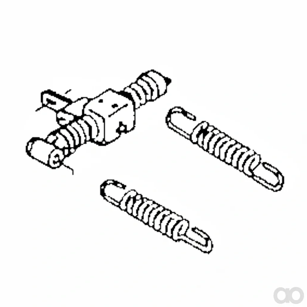 John Deere - RE65696 - Seat Attenuator Spring Kit