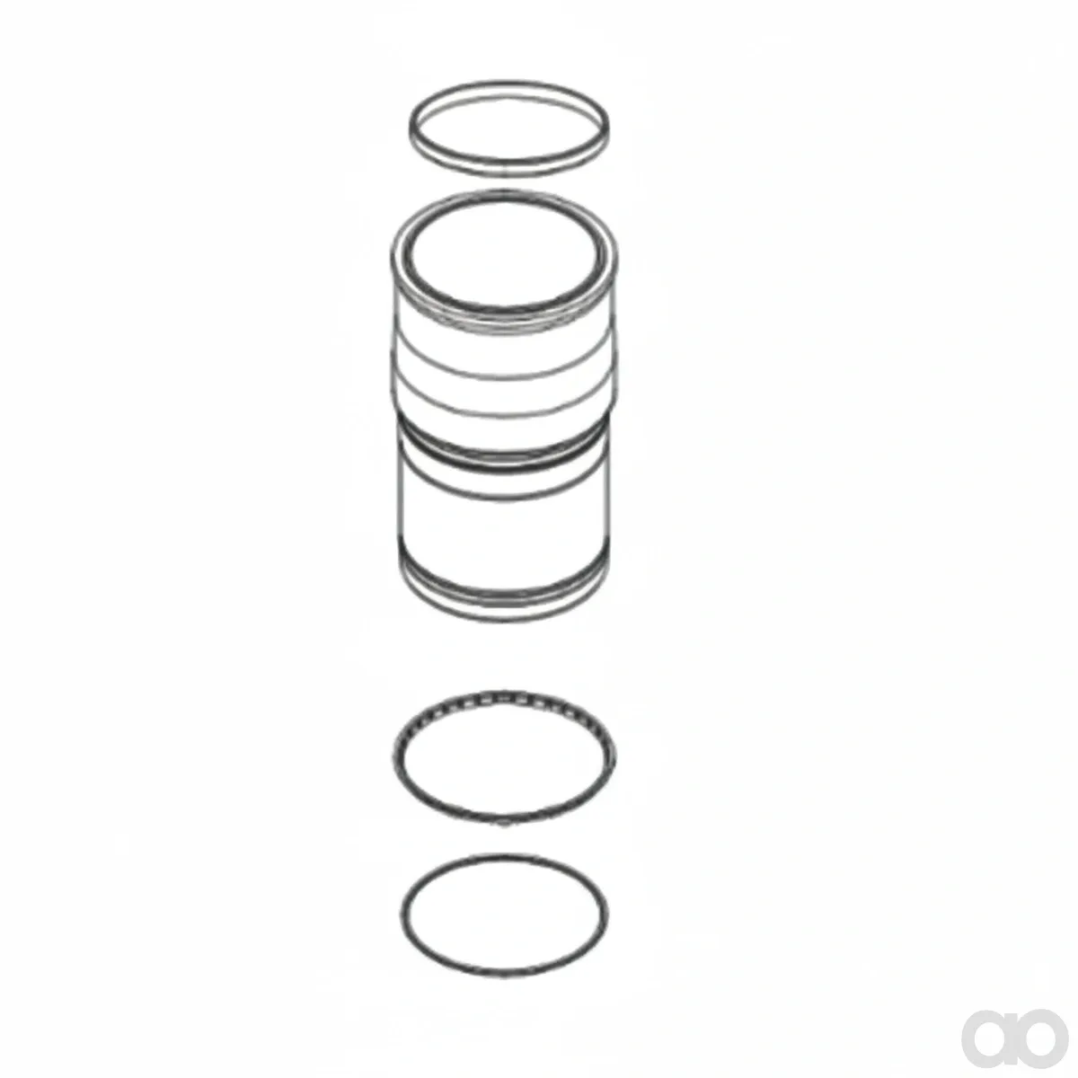 John Deere - REC569370600 - Cylinder Block Sleeve Kit