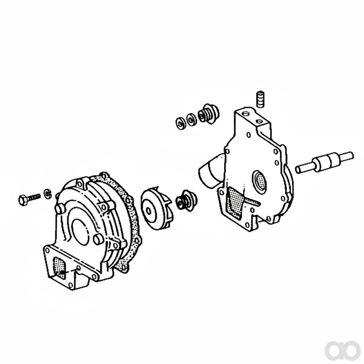 John Deere - SE500916 - REMAN Water Pump