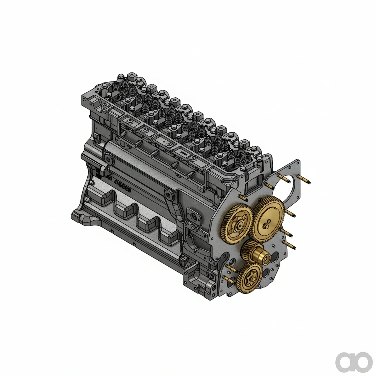 John Deere - SE501792 - REMAN Complete Block Assembly, 6.8 Liter, Tier 3