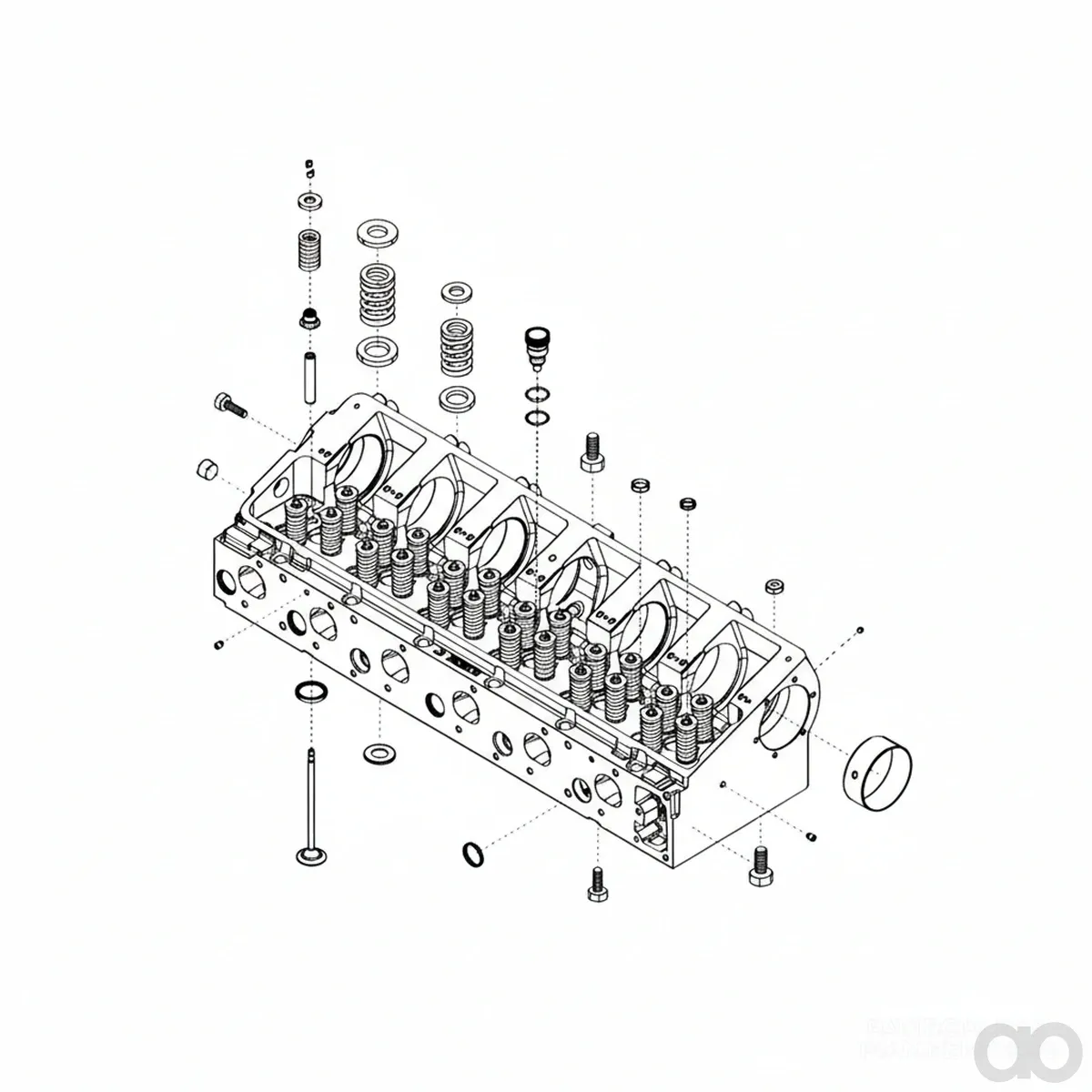 John Deere - SE502698 - REMAN Cylinder Head