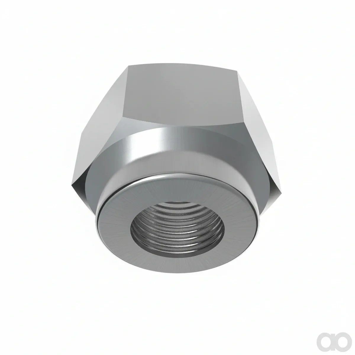 John Deere - T11234 - Hexagonal Lock Nut, 9.525 mm (3/8")