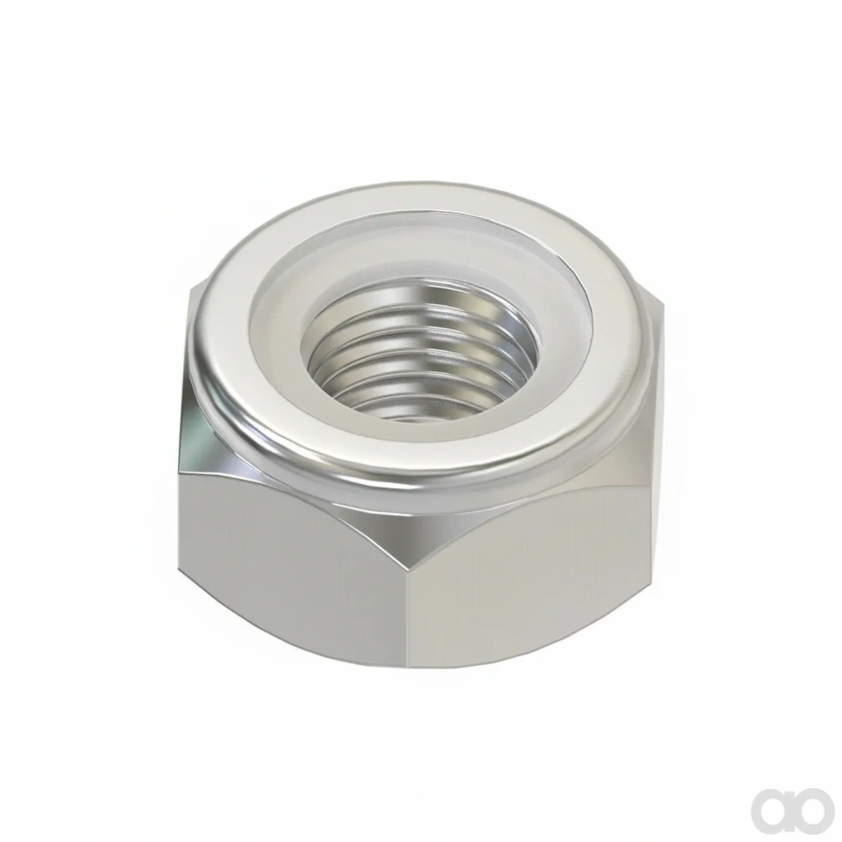 John Deere - T60313 - Hexagonal Lock Nut, 1/4"