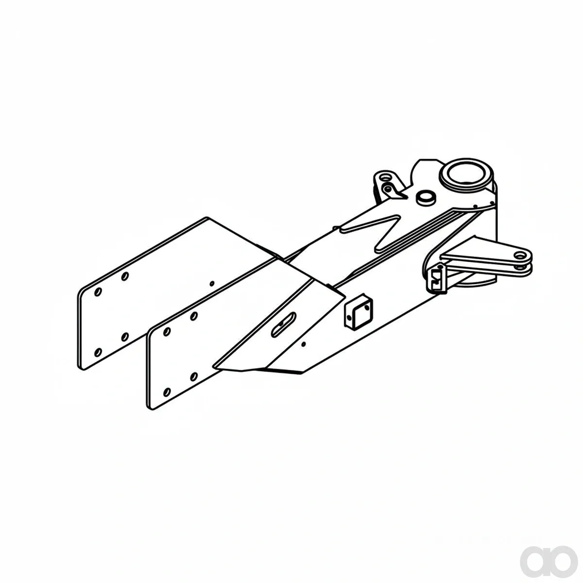 John Deere - WZW18042 - Drawbar