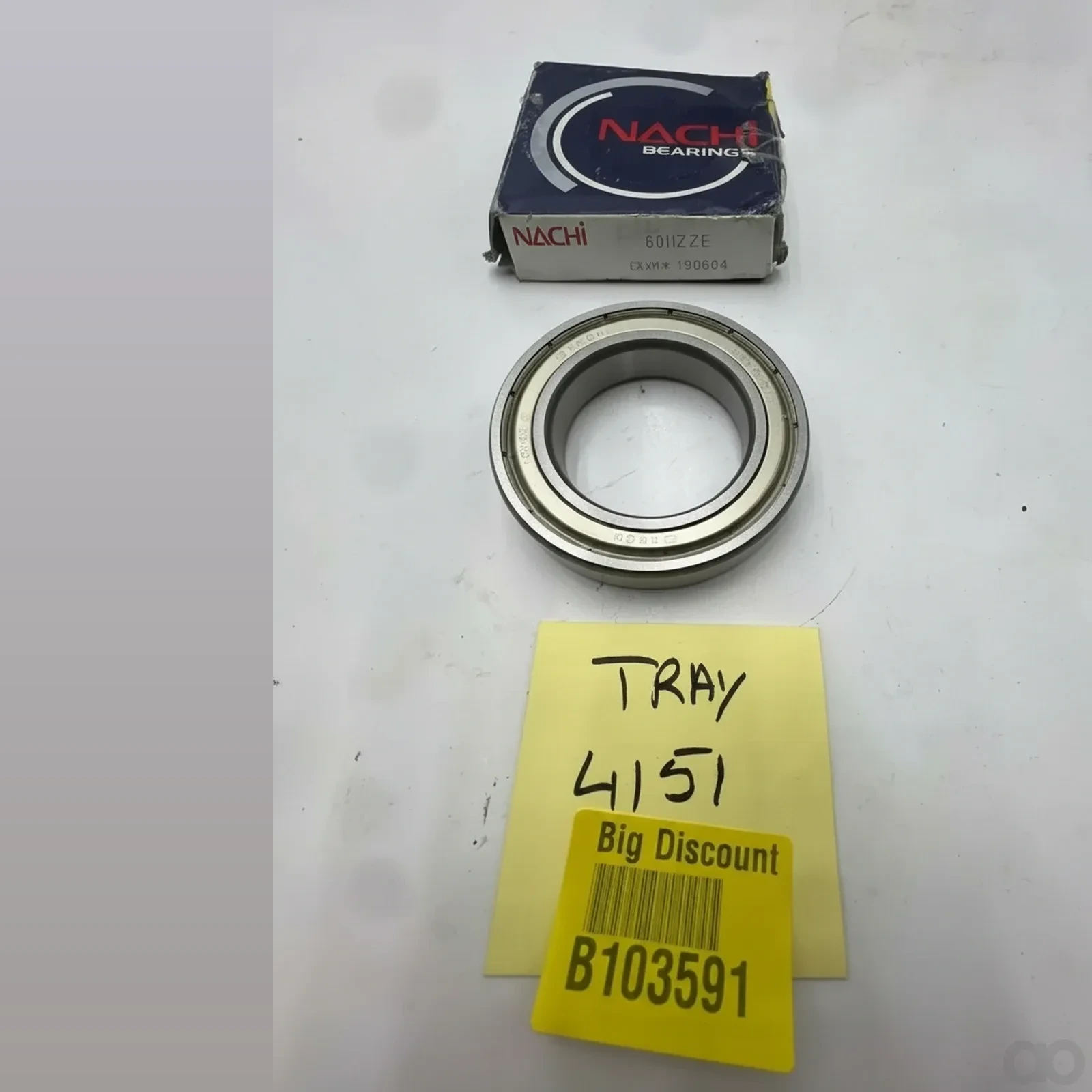 Nachi - 6011ZZE - NACHI Deep groove ball bearing