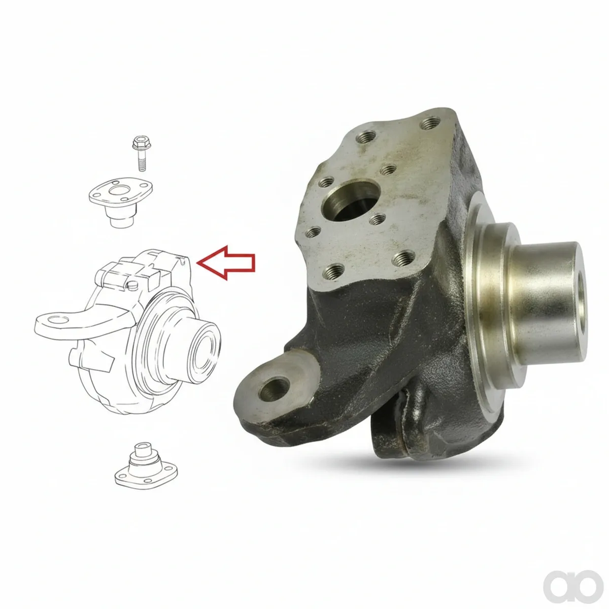 New Holland - 47573503 - Swivel Joint
