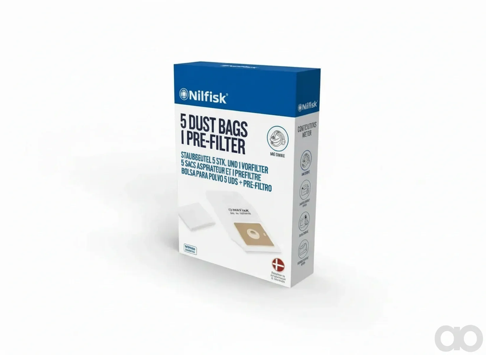 Nilfisk Alto - 14896 - Filter Bags (Pack of 5x11397)