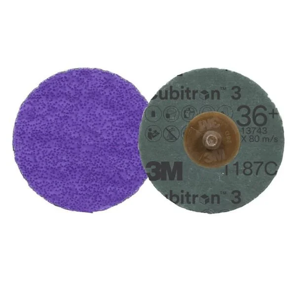 3M - 7100331754 - Cubitron™ 3 Roloc™ Fibre Disc 1187C 51mm K36