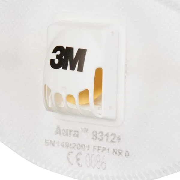 3M - 9312P010 - Dust Mask FFP1 Valved 9312+ 10pcs