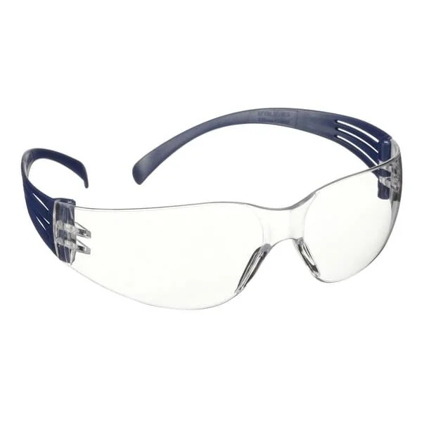 3M - SF101AFBLU - Safety Glasses 100 Clear Blue