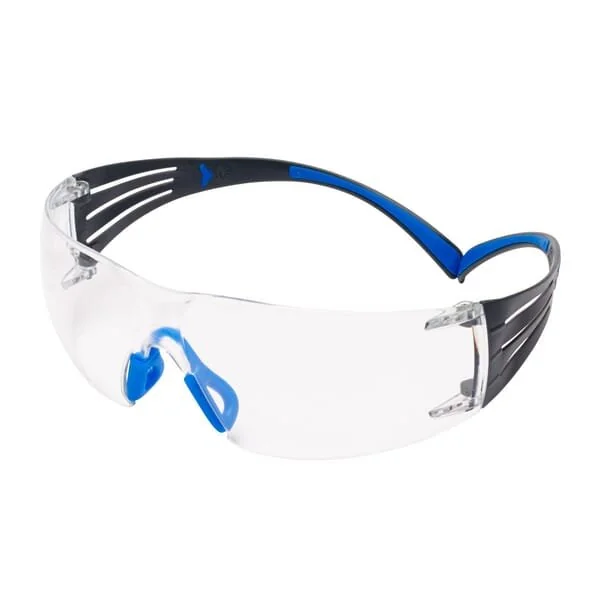 3M - SF401SGAFBLU - Safety Glasses 400 Clear Blue/Grey